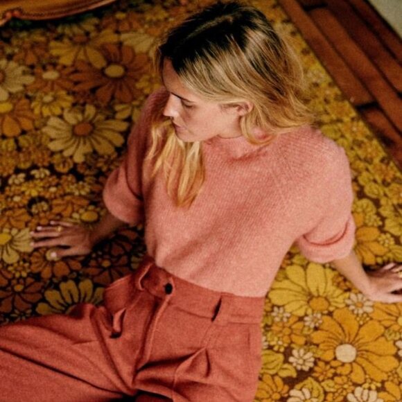 Sezane Otis Jumper, Rosewood, Sz Small - Picture 3 of 8